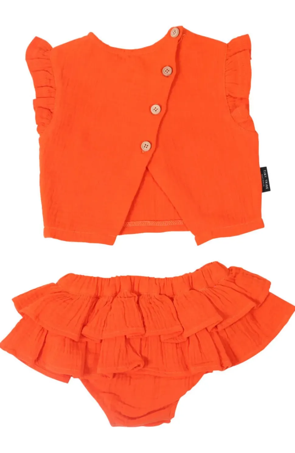 Linen Ruffle Set