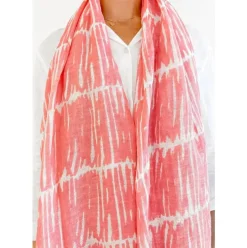 Linen Scarf - Field Pink
