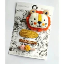 Little Brave One Hair Clip Set (set of four)