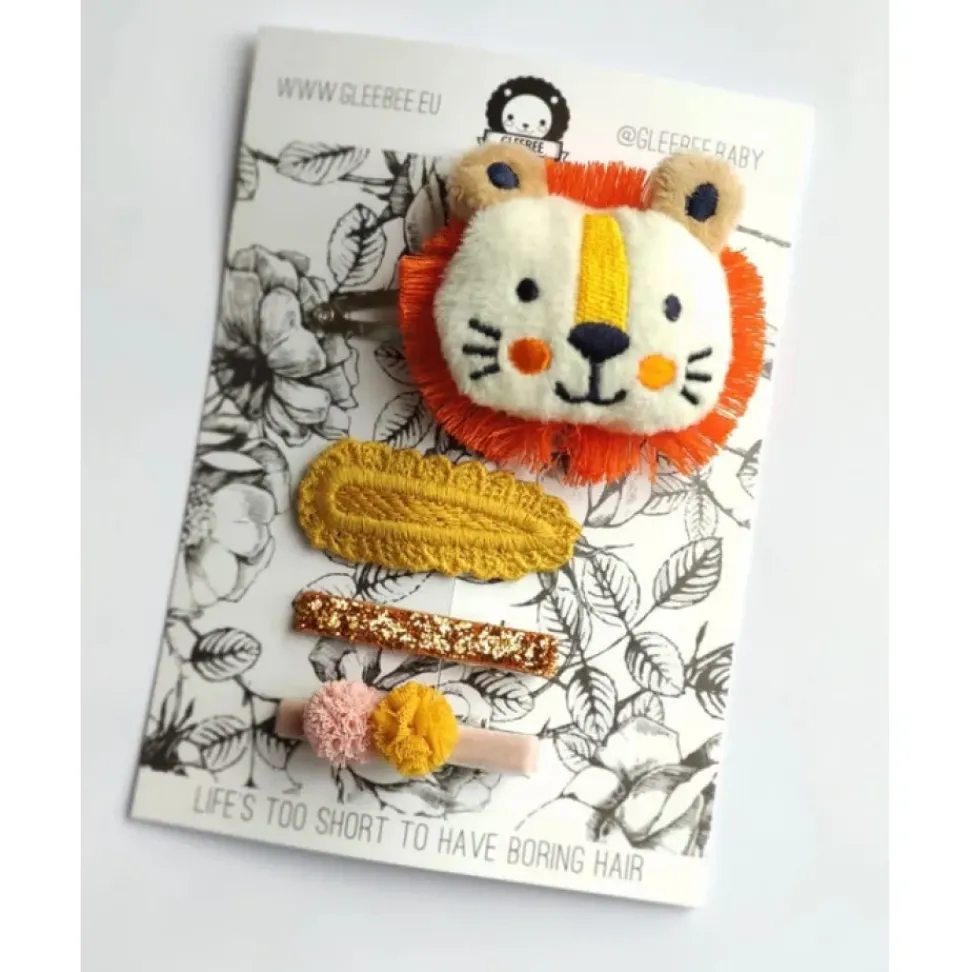 Little Brave One Hair Clip Set (set of four)