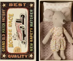 Little Sister Mouse in Matchbox