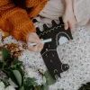 Llama Shaped Chalk Board / with Chalk