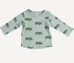 Long Sleeve Boxy Tee - Loden Tractor