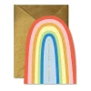 Magical Moment Rainbow Die - Cut Folded Greeting Card
