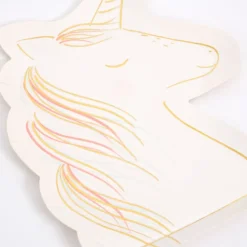 Magical Unicorn Plates (x8)