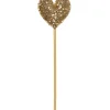 Magic Wand - Gold Sequin Heart