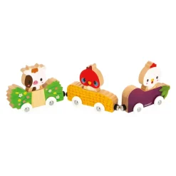 Magnetic Animals - Cars & Train