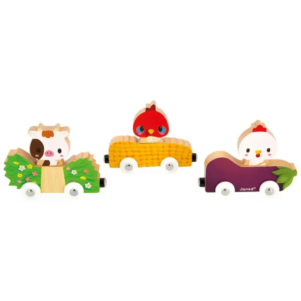 Magnetic Animals - Cars & Train