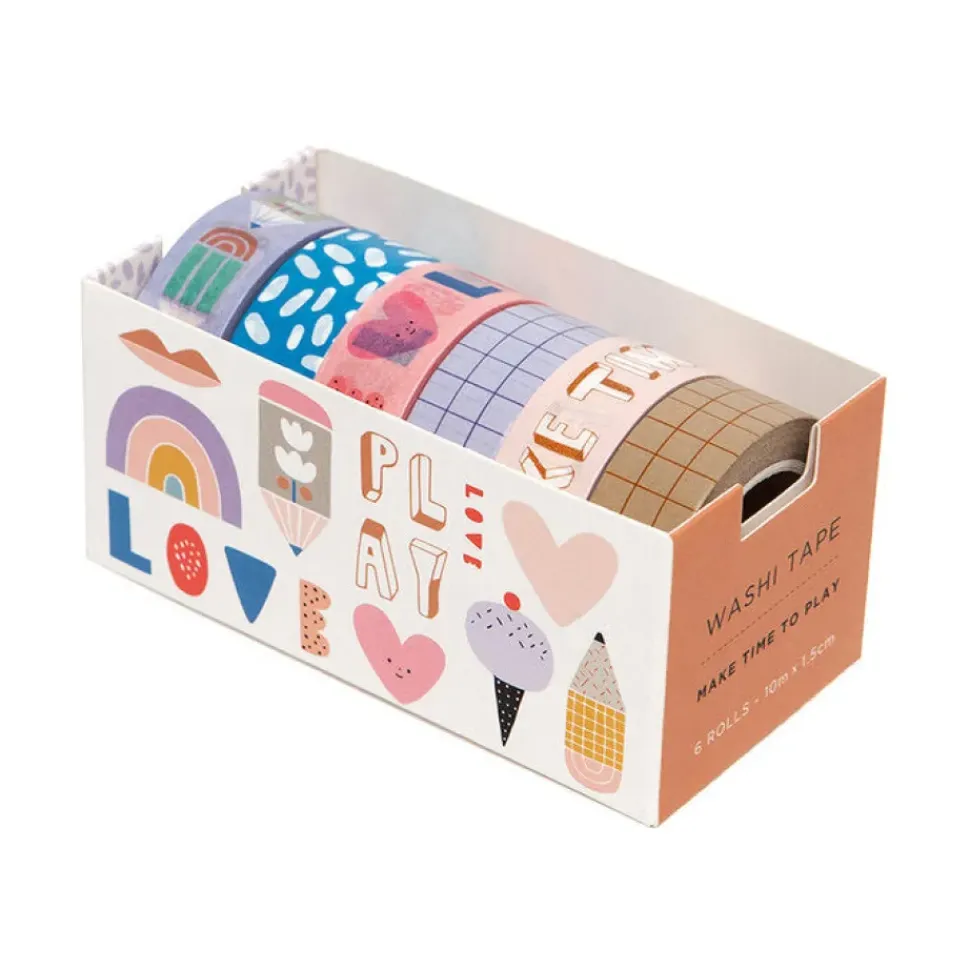 Make Time to Play Washi Tape