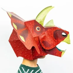Make Your Own Triceratops Mask