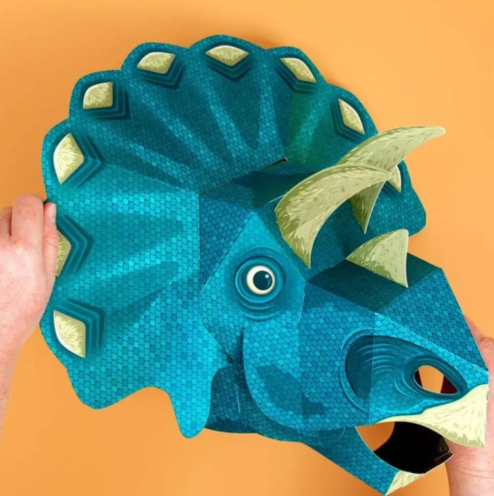 Make Your Own Triceratops Mask