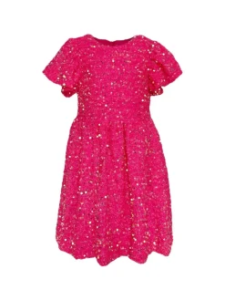 Margot Sequin Velour Dress