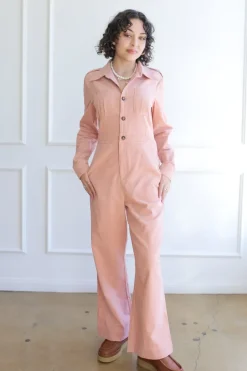Marr’s L/S Jumpsuit - Blush