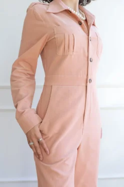 Marr’s L/S Jumpsuit - Blush