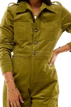 Marr’s L/S Jumpsuit - Moss