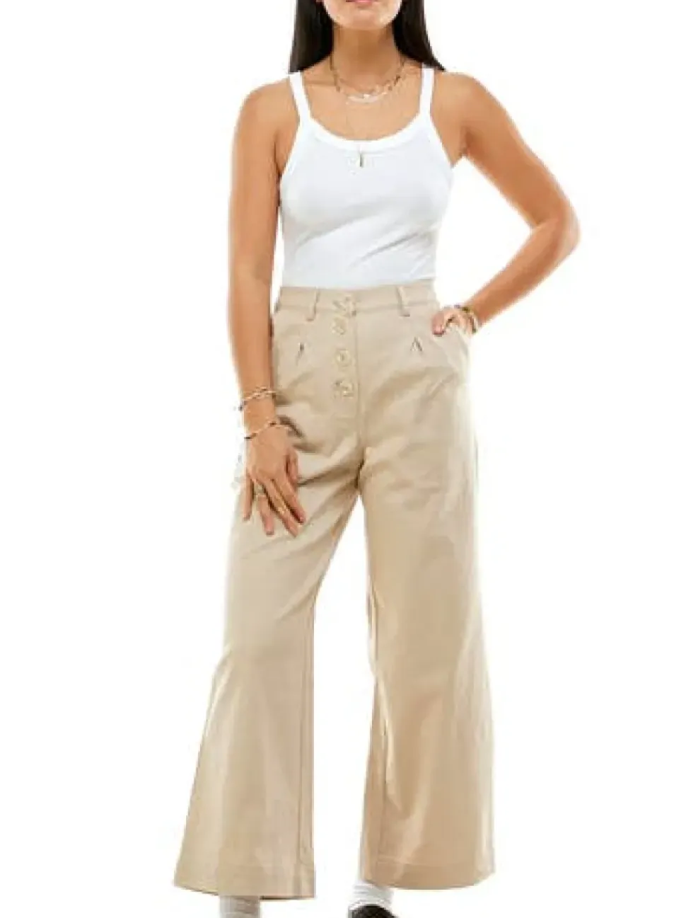 Marshall Twill Pant - Milk