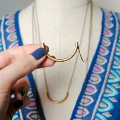 Medium Crescent Necklace