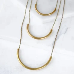 Medium Crescent Necklace