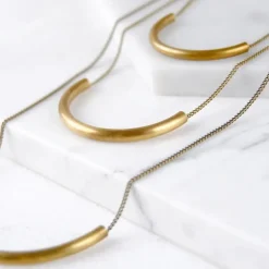 Medium Crescent Necklace