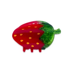 Midi Red Strawberry Hair Claw Clip