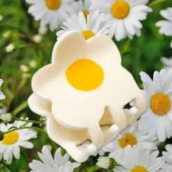 Mini Flower Hair Claw Clip