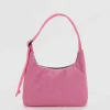 Mini Nylon Shoulder Bag - Azalea Pink