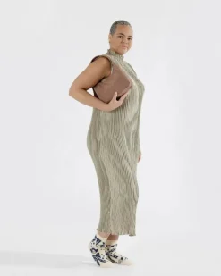Mini Nylon Shoulder Bag - Cocoa