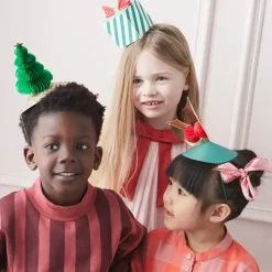 Mixed Christmas Party Hats (x 6)