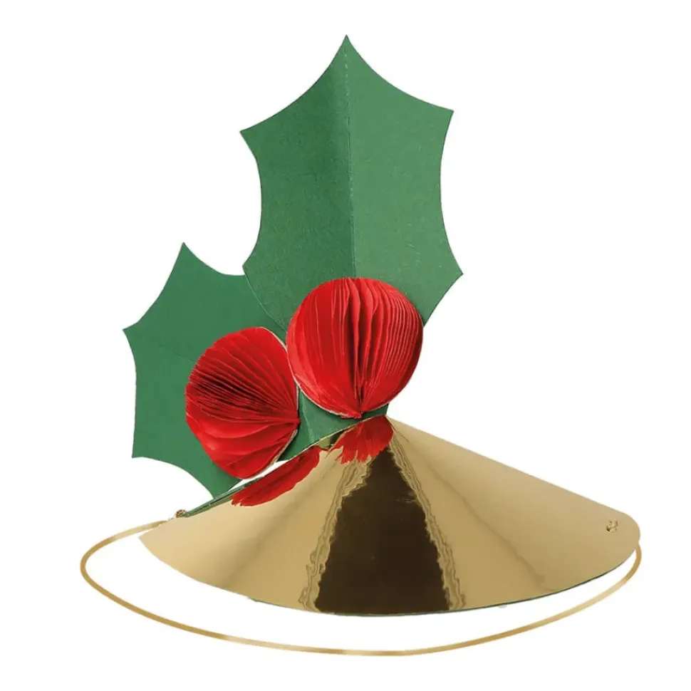 Mixed Christmas Party Hats (x 6)