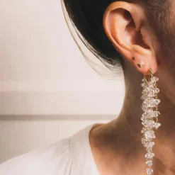 Murial Crystal Drop Earrings