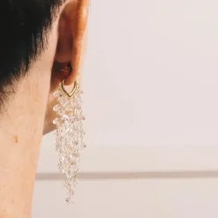 Murial Crystal Drop Earrings