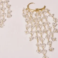 Murial Crystal Drop Earrings