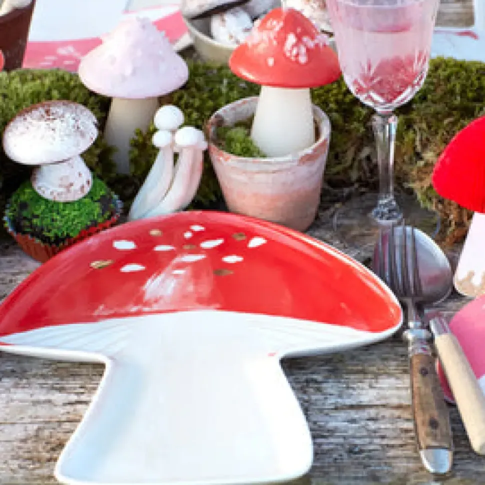 Mushroom Candles - set of three