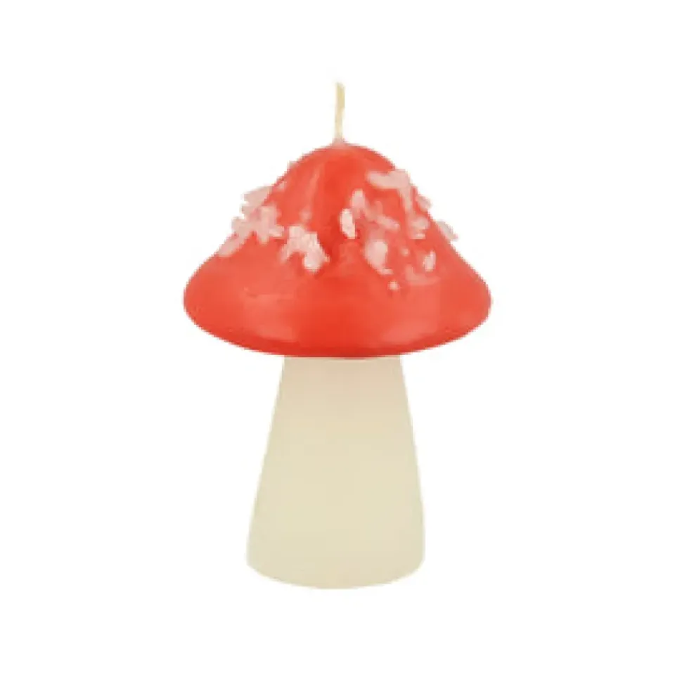 Mushroom Candles - set of three
