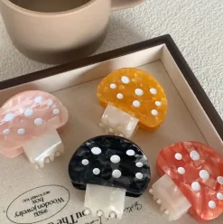 Mushroom Hair Claw - Several Colors