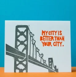 My City Is Better Than Your City Card
