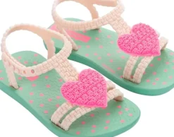 My First Ipanema Sandal - Beige/Pink/Red