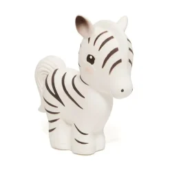 100% Natural Rubber Toy Zippy the Zebra