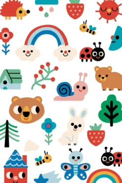 Nature Friends Temporary Tattoos