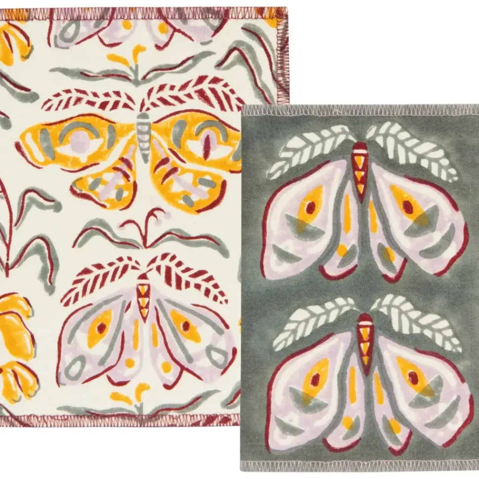 Nocturna Block Print Notebooks Set of 2