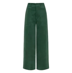 Nora Cropped Trouser - Green