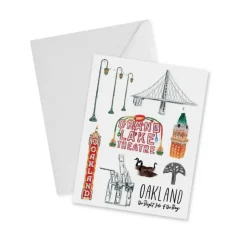 Oakland Collage - Notecard