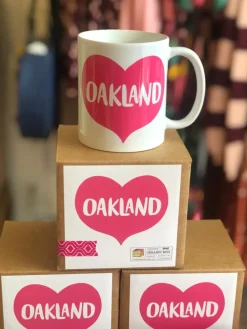 Oakland Heart Ceramic Mug