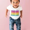 Oakland Rainbow Kids Tee (two colors)