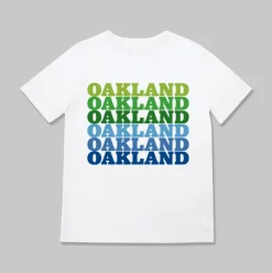 Oakland Rainbow Kids Tee (two colors)