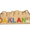 OAKLAND Wooden Skyline Puzzle