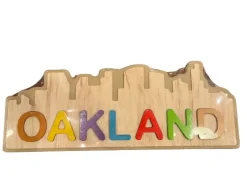 OAKLAND Wooden Skyline Puzzle