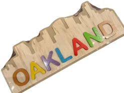 OAKLAND Wooden Skyline Puzzle