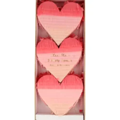 Ombre Heart Piñata Favors (x 3)