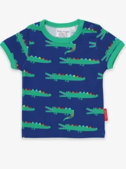 Organic Crocodile Print T-Shirt